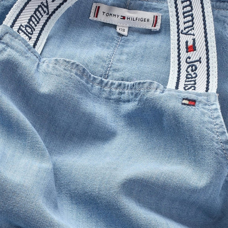 Tommy Hilfiger Lyocell Strap Denim Dress Lightusedcloth