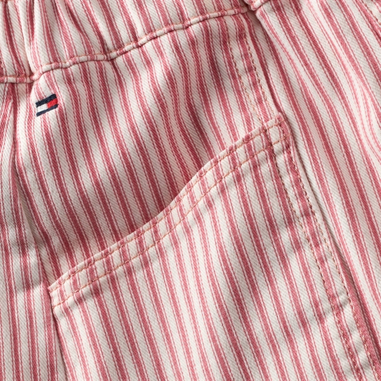 Tommy Hilfiger Denim Railroad Skirt Pinkstripe