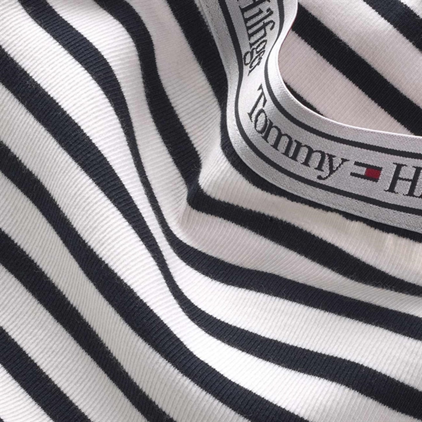 Tommy Hilfiger Tommy Graphic Stripe Rib Skirt Desert Sky Stripe