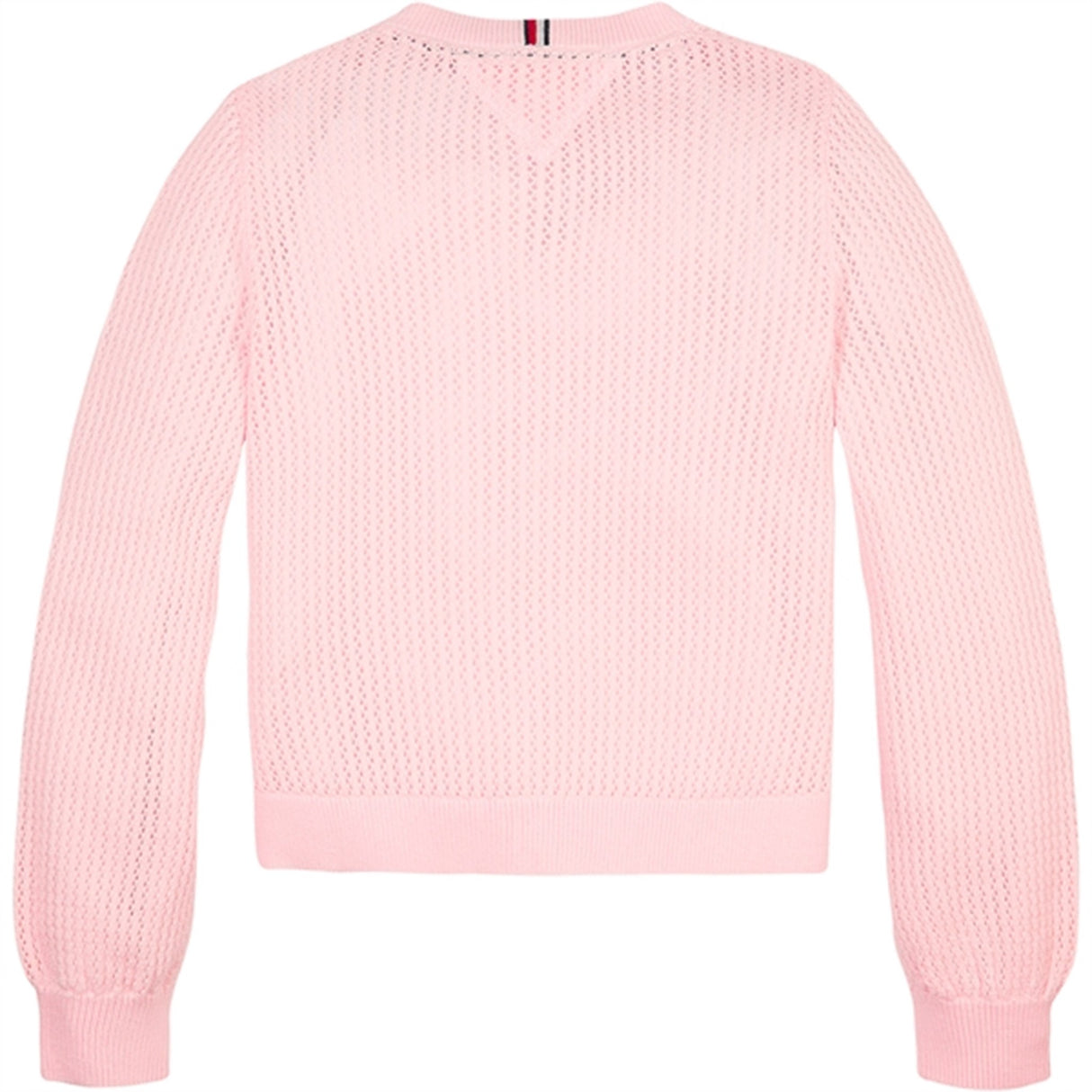 Tommy Hilfiger Crochet Cardigan Faint Pink
