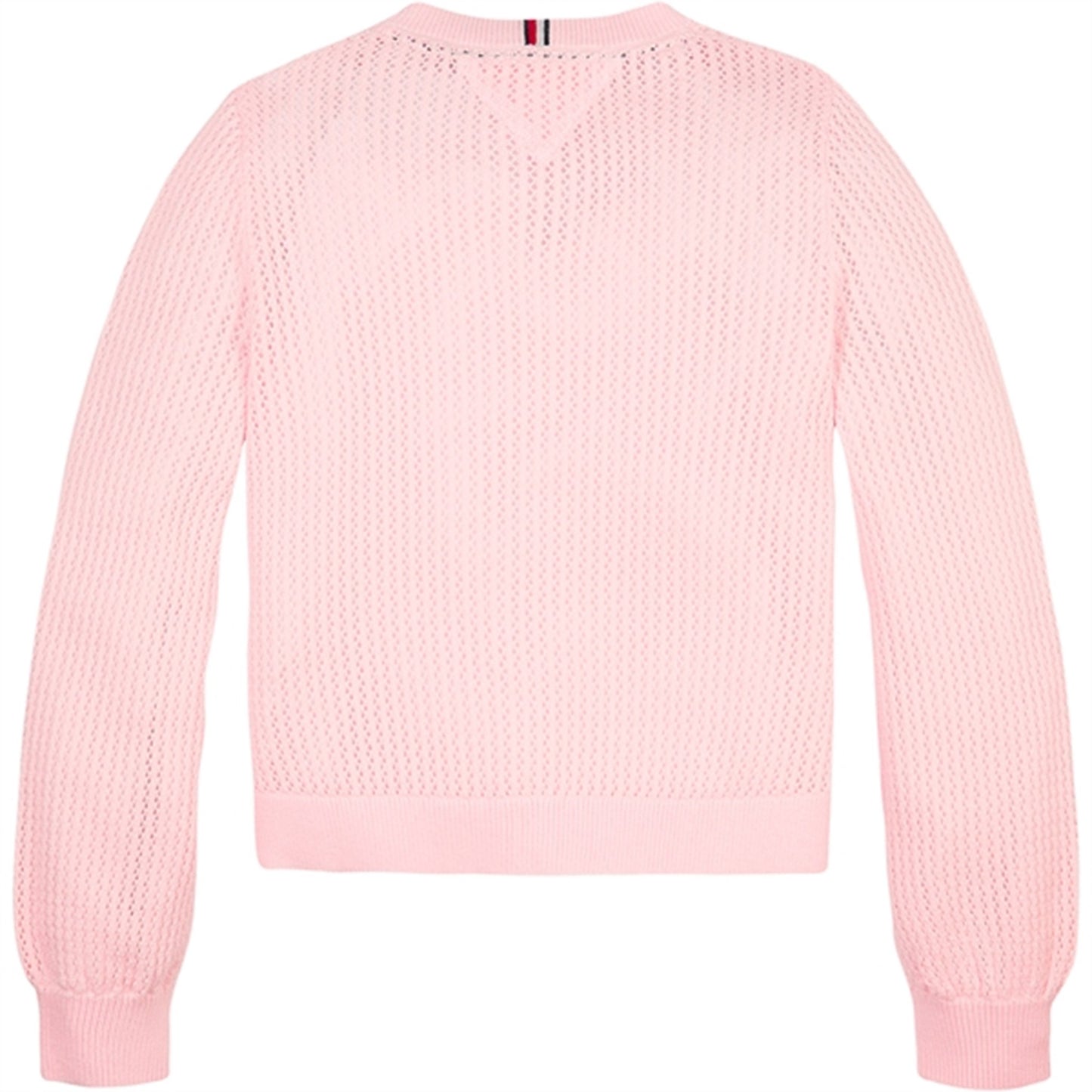 Tommy Hilfiger Crochet Cardigan Faint Pink