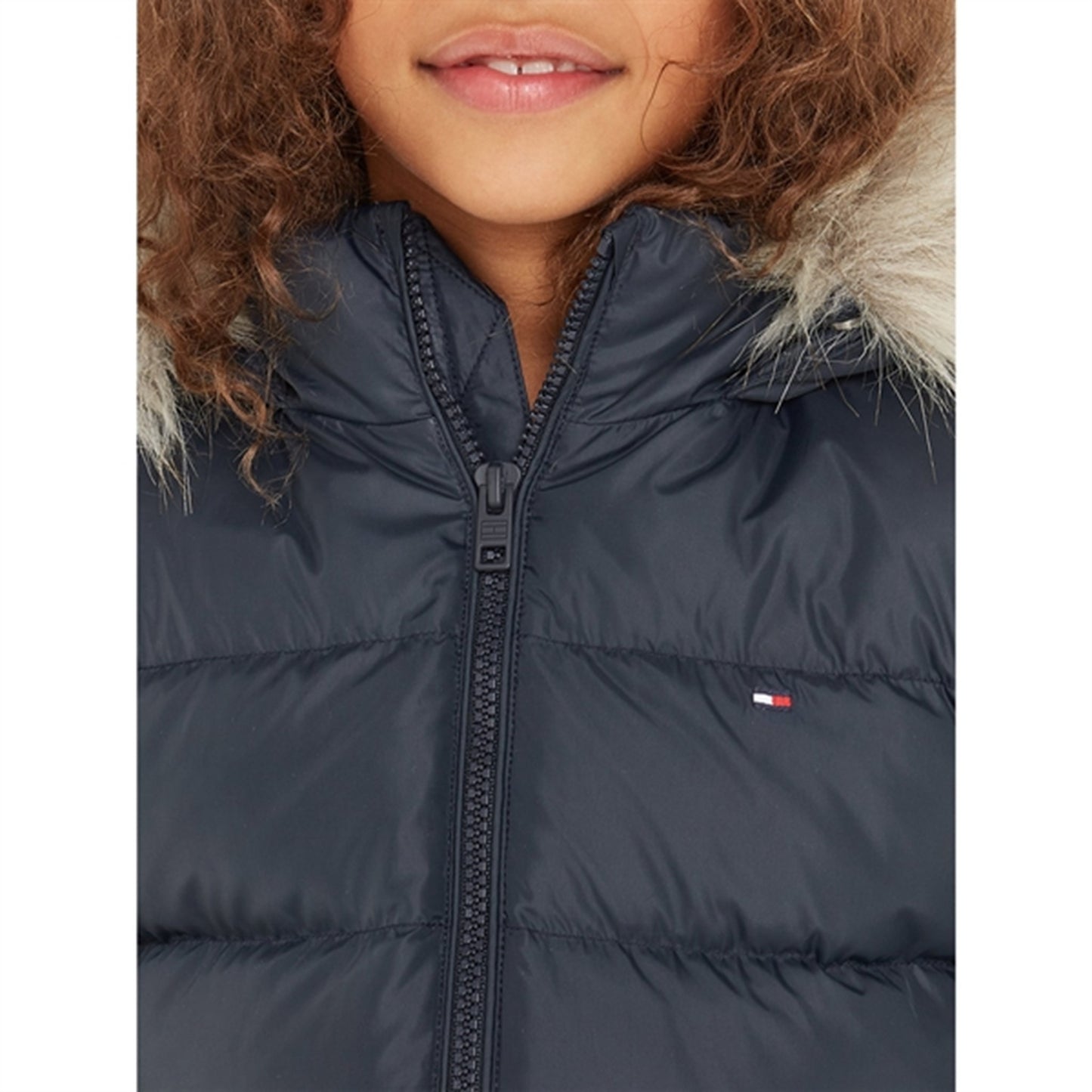 Tommy Hilfiger Essential Down Jacket with Hood Desert Sky