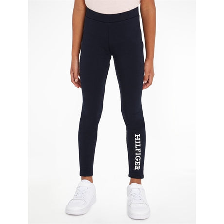 Tommy Hilfiger Monotype Leggings Desert Sky