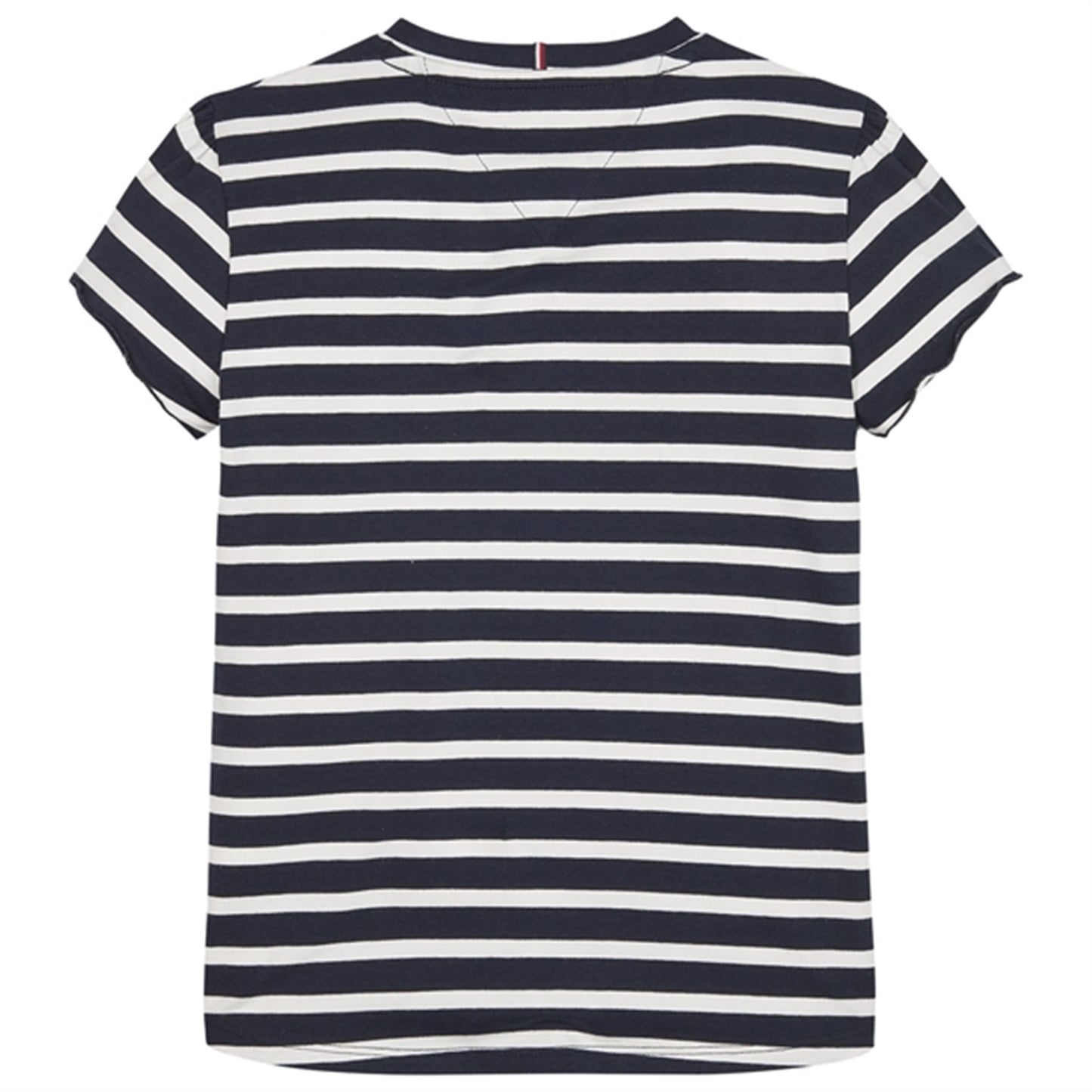 Tommy Hilfiger Striped Ruffle T-shirt Desert Sky Stripe