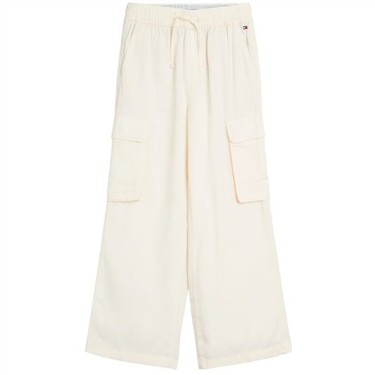 Tommy Hilfiger Satin Cargo Pants Calico