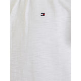 Tommy Hilfiger Broderie Anglaise Sleeve Blouse White