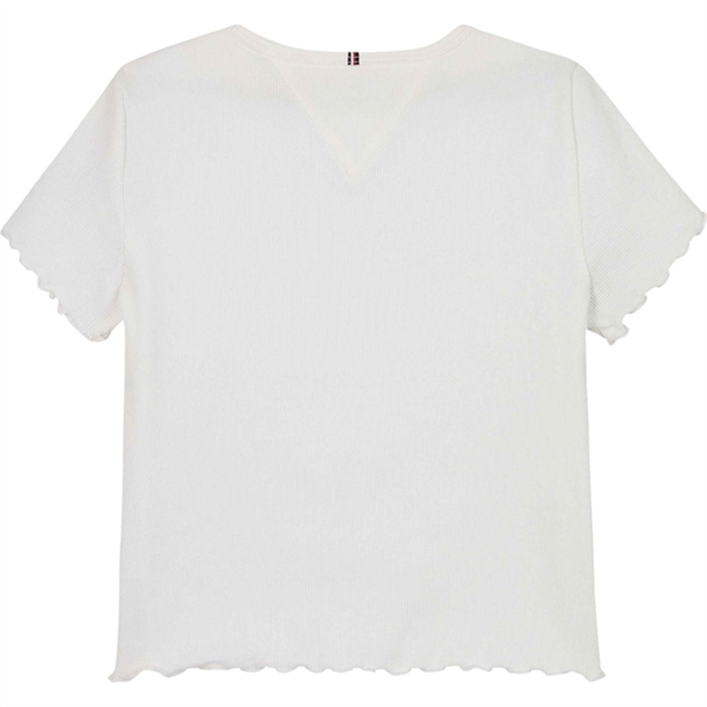 Tommy Hilfiger Essential Rib Blouse White