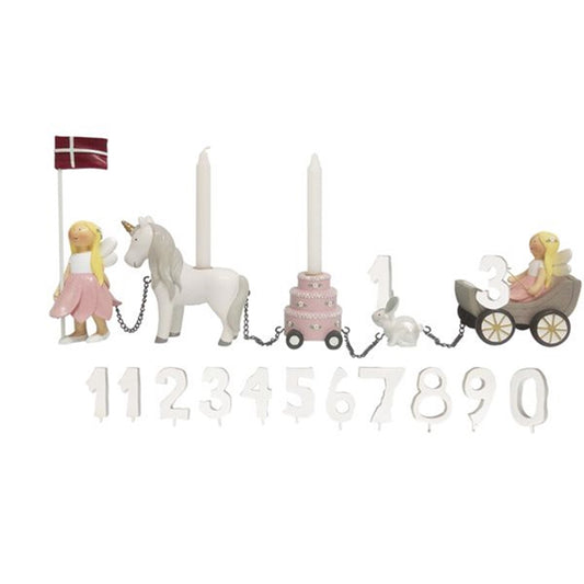 Kids by Friis Birthday Train Flower Fairies