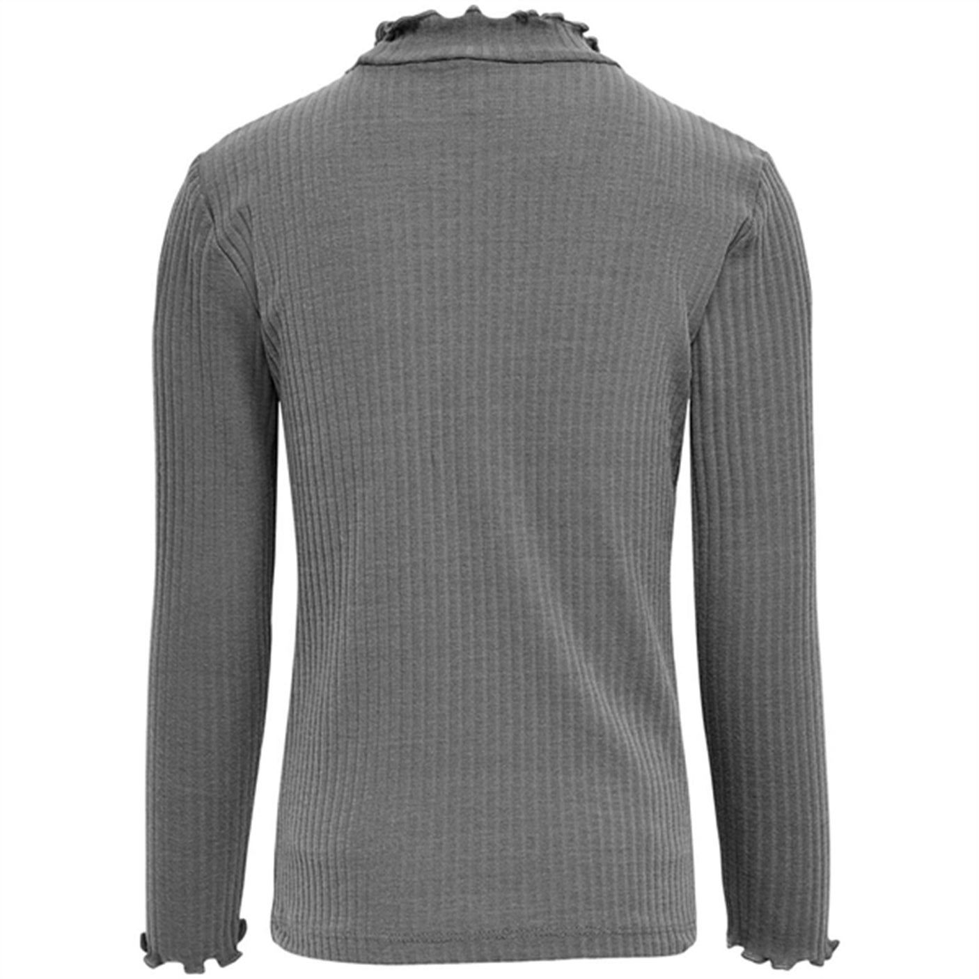 Kids ONLY Medium Grey Melange Nella High Neck Blouse 2