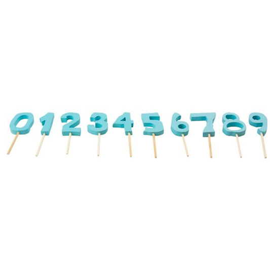 Kids by Friis Birthday Cake Numbers Blue