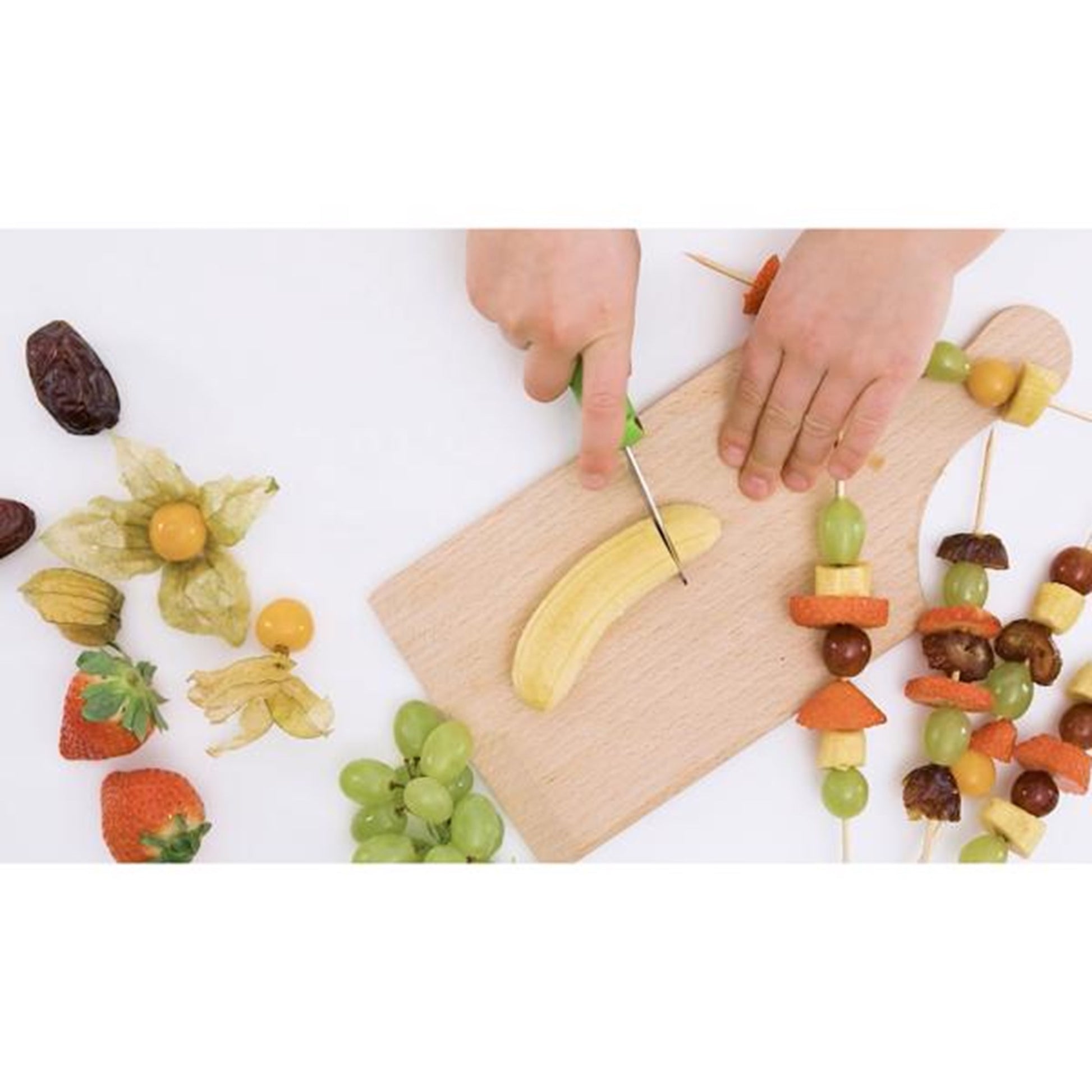 Kinderkitchen Knife Set Green/Blue