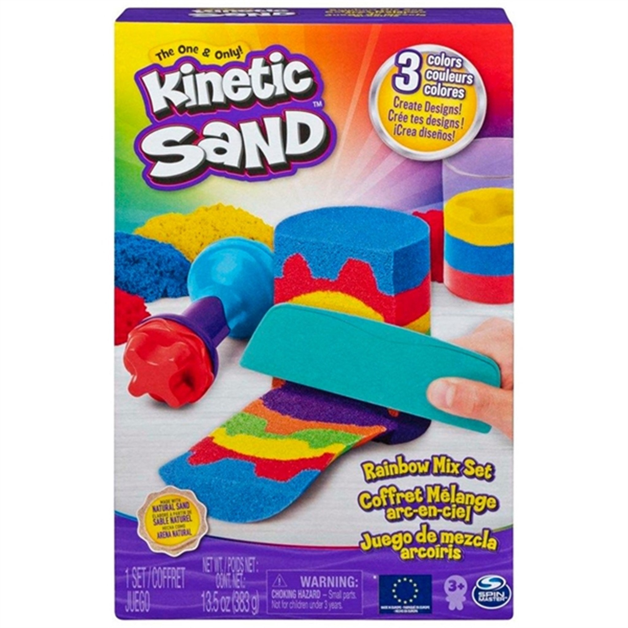 探索Kinetic Sand Rainbow Mix Set的魔力