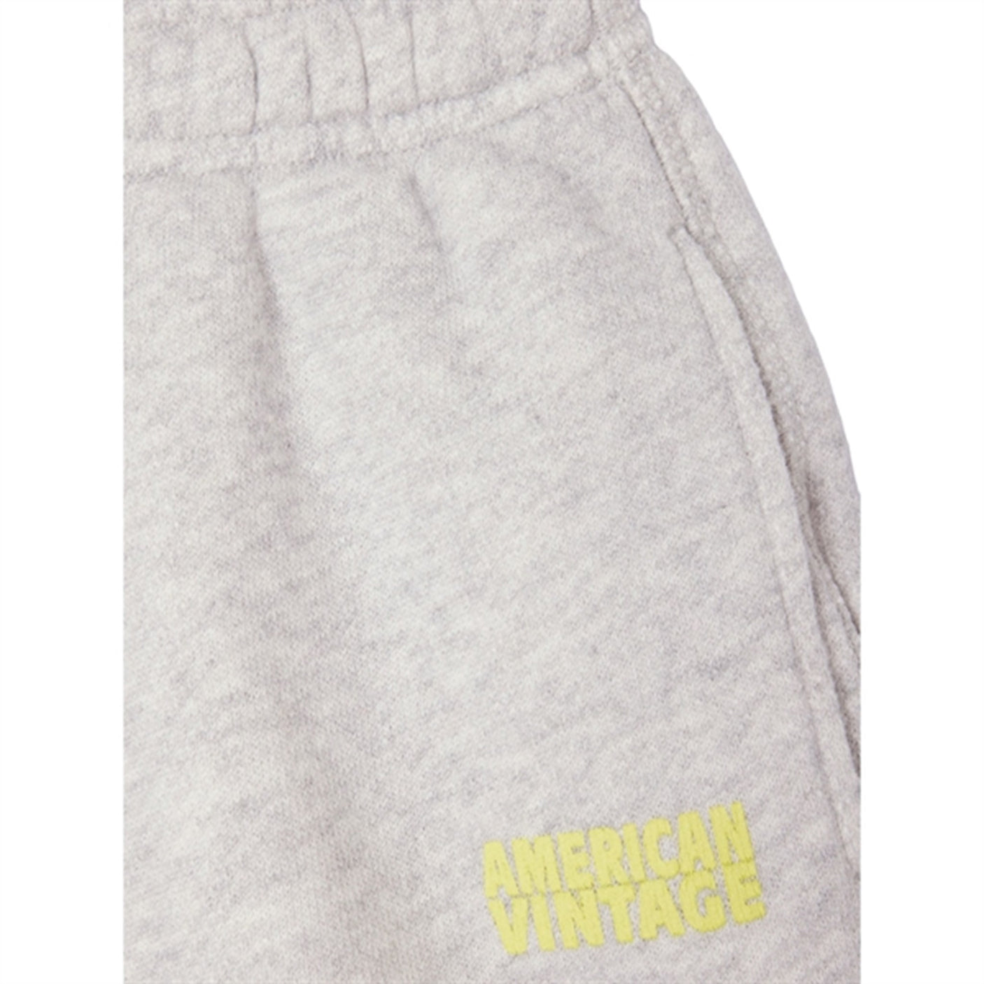 American Vintage Shorts Polaire Chine