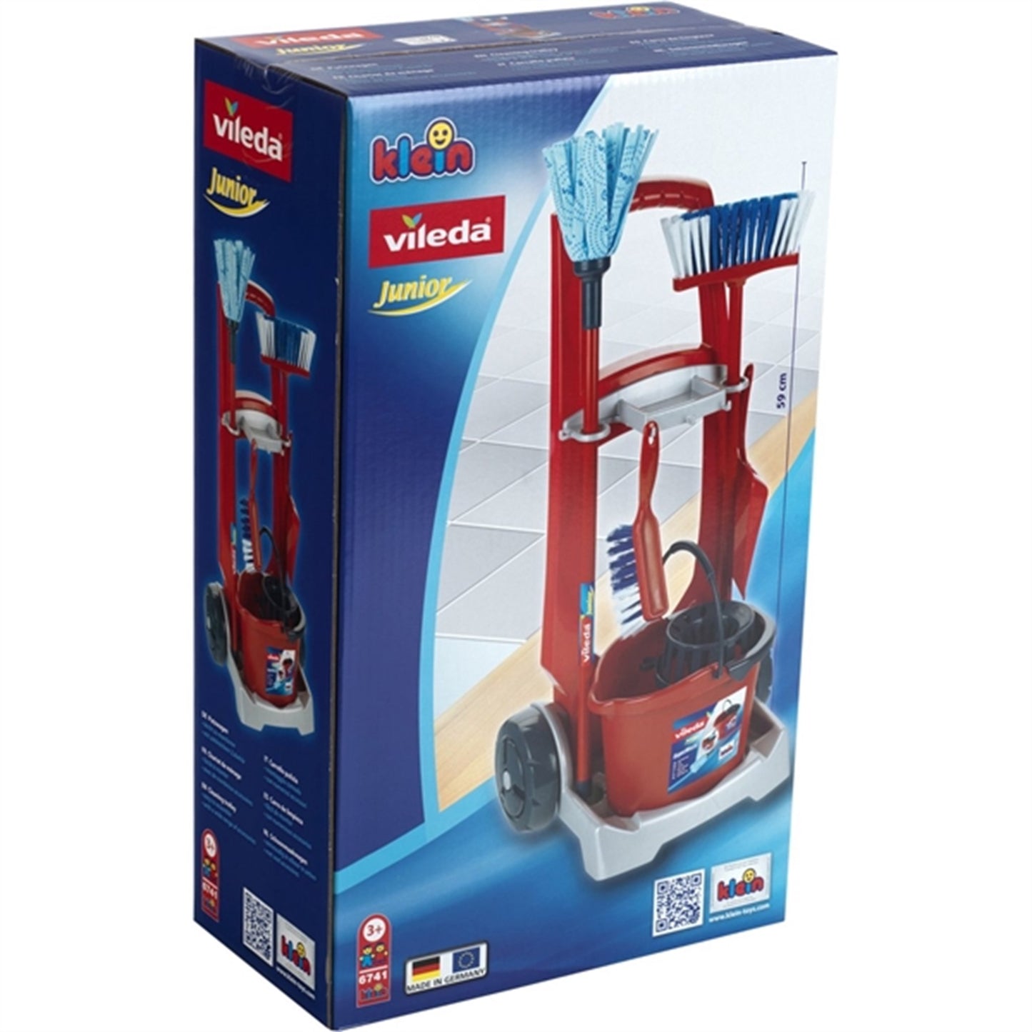Klein Vileda Cleaning Trolley