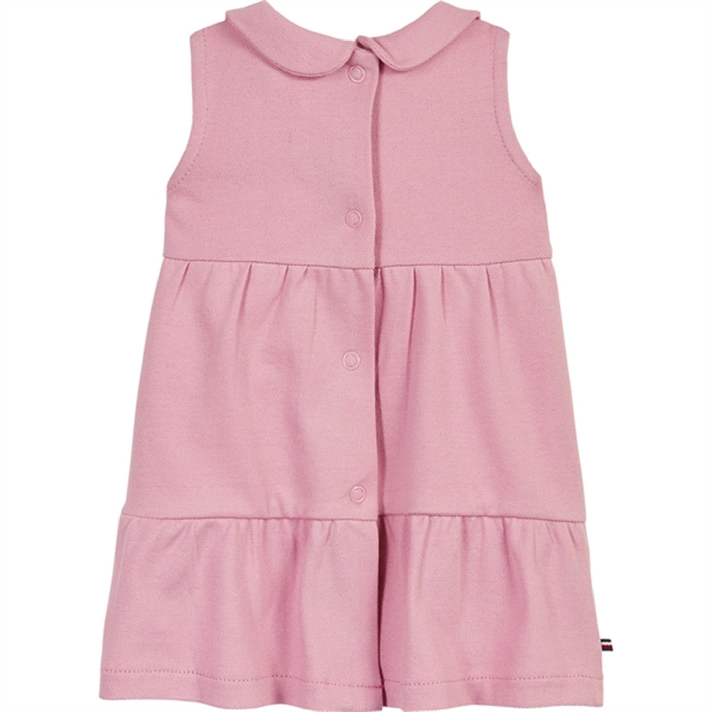 Tommy Hilfiger Baby Flag Pique Dress Broadway Pink