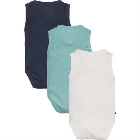 Tommy Hilfiger Baby Body Gavepack 3-pak Crest