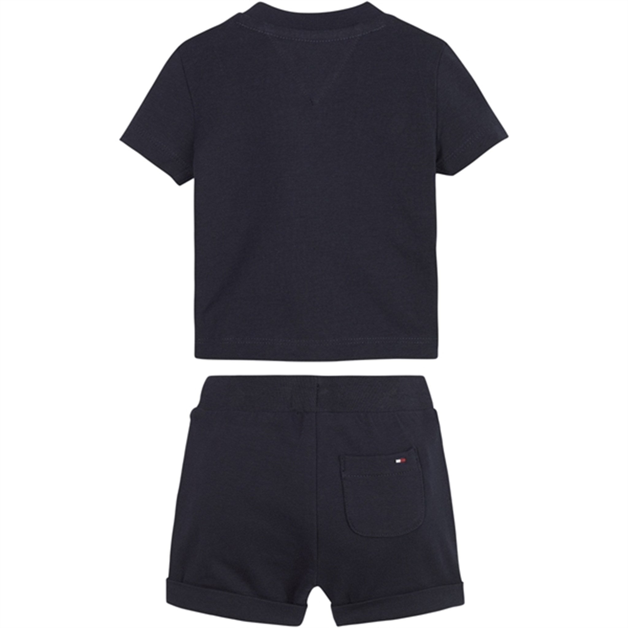 Tommy Hilfiger Baby Essential Shorts og T-shirt Set Desert Sky 2