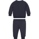 Tommy Hilfiger Baby Tape Crewneck Set Desert Sky