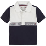 Tommy Hilfiger Baby Tape Polo T-shirt Desert Sky