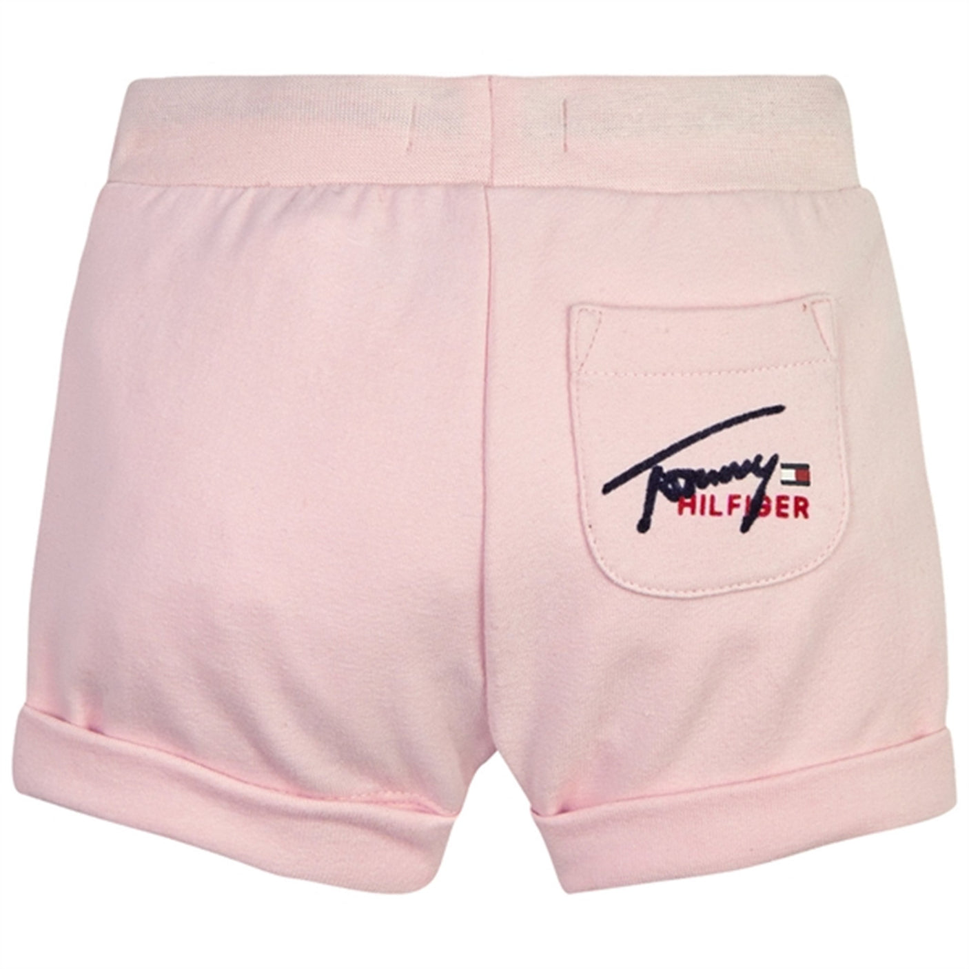 Tommy Hilfiger Baby Script Logo Sweat Shorts Faint Pink