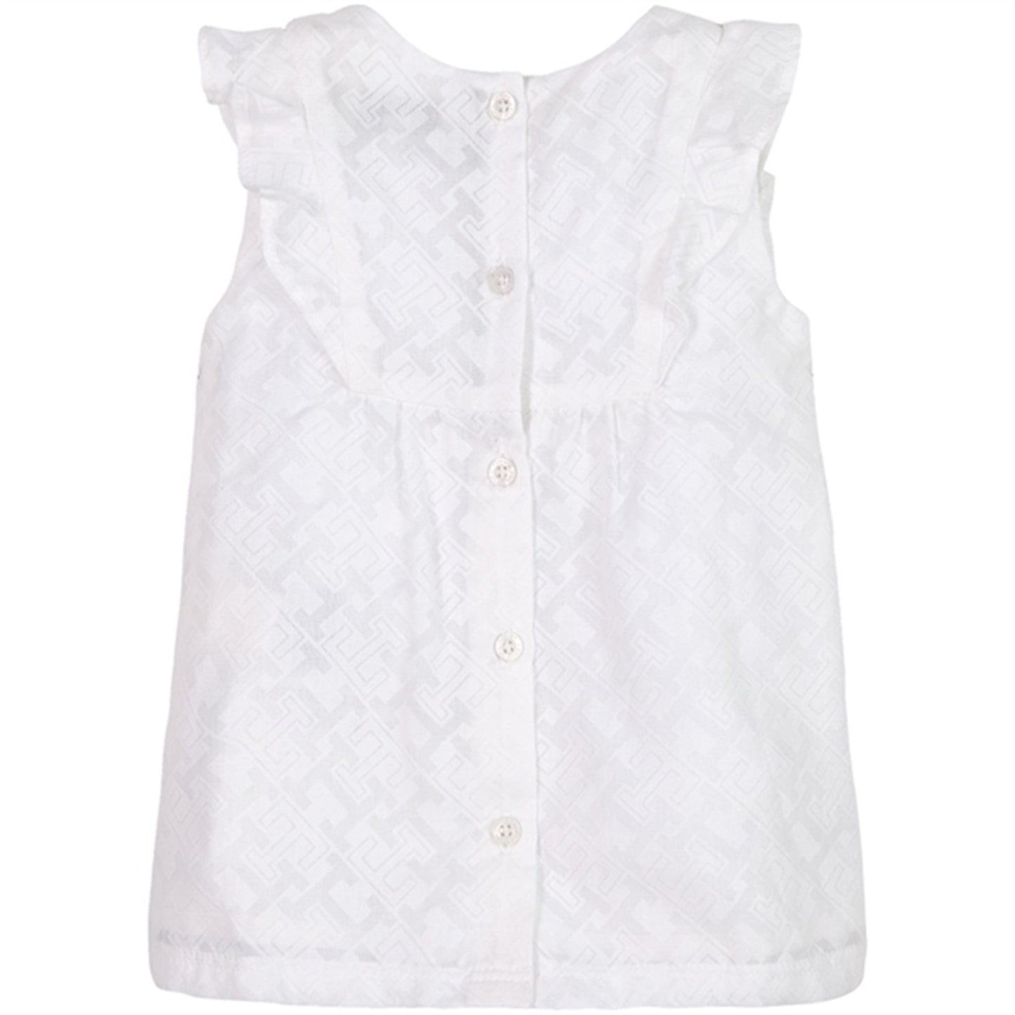 Tommy Hilfiger Baby Striped Dress White