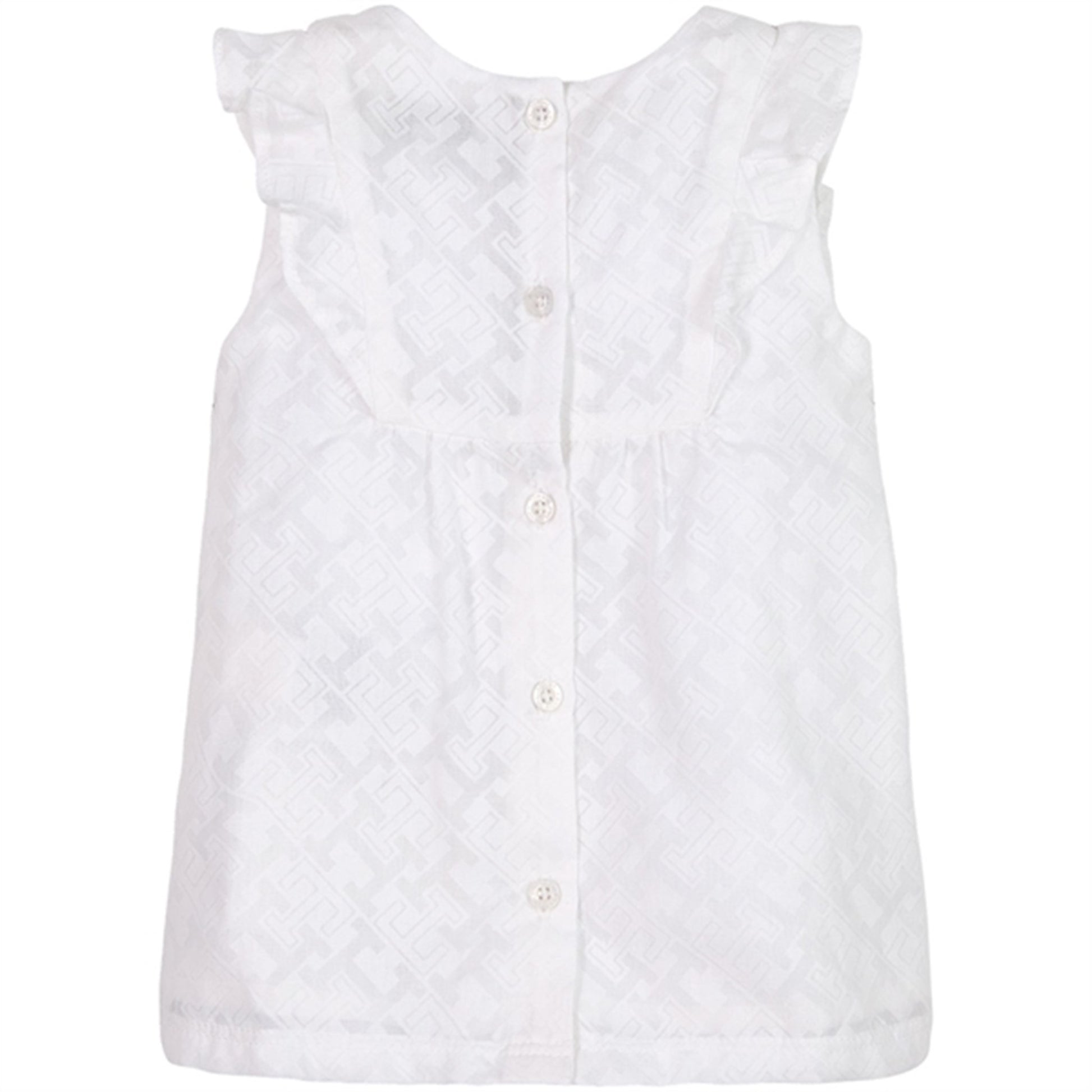 Tommy Hilfiger Baby Striped Dress White