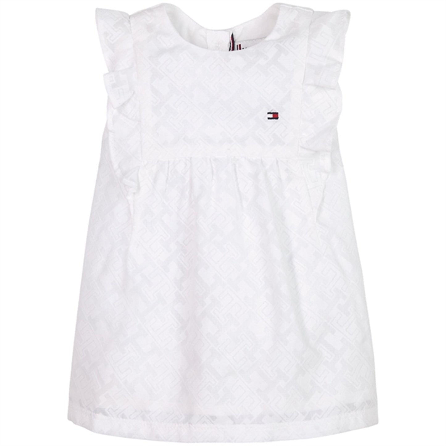 Tommy Hilfiger Baby Striped Dress White