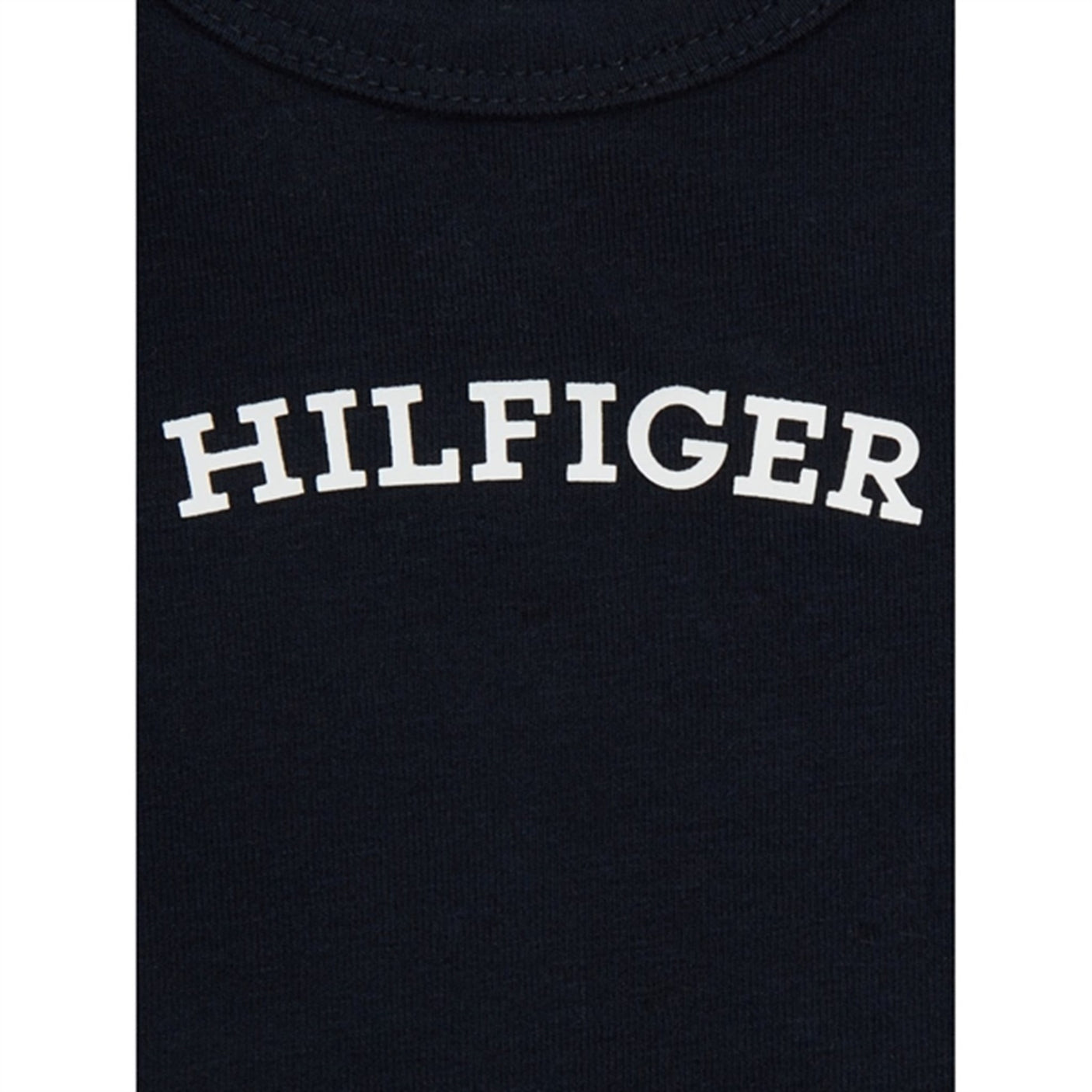 Tommy Hilfiger Baby Curved Monotype Body Desert Sky