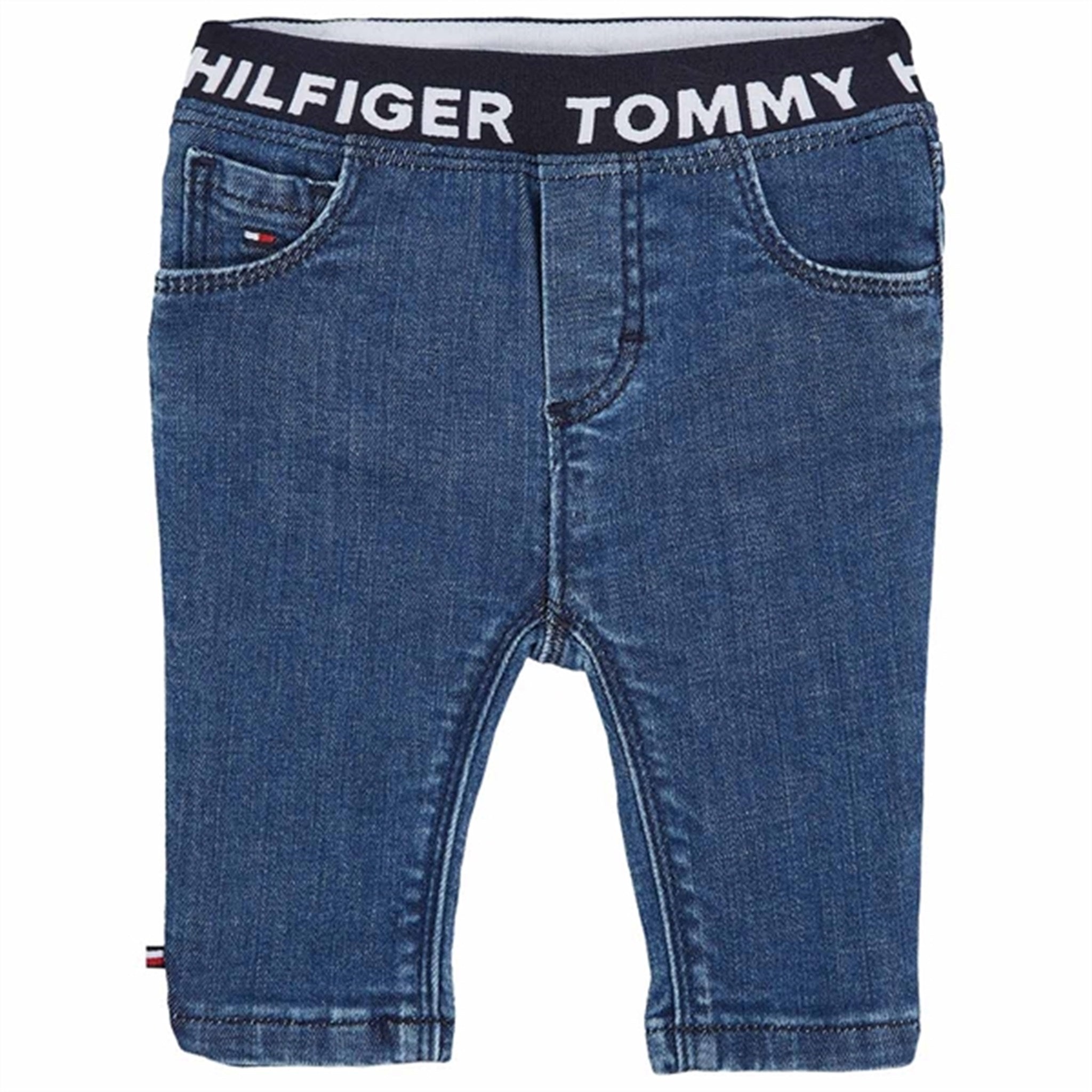 Tommy Hilfiger Baby Monotype Denim Pants Denim Medium