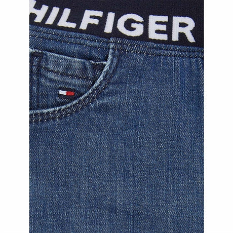 Tommy Hilfiger Baby Monotype Denim Pants Denim Medium