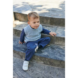 Copenhagen Colors Dusty Blue Cable Knit Vest