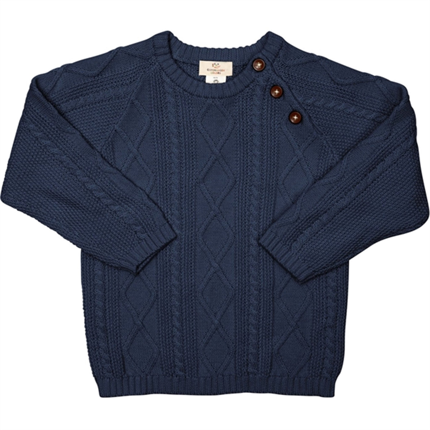 Copenhagen Colors Navy Knitted Jumper