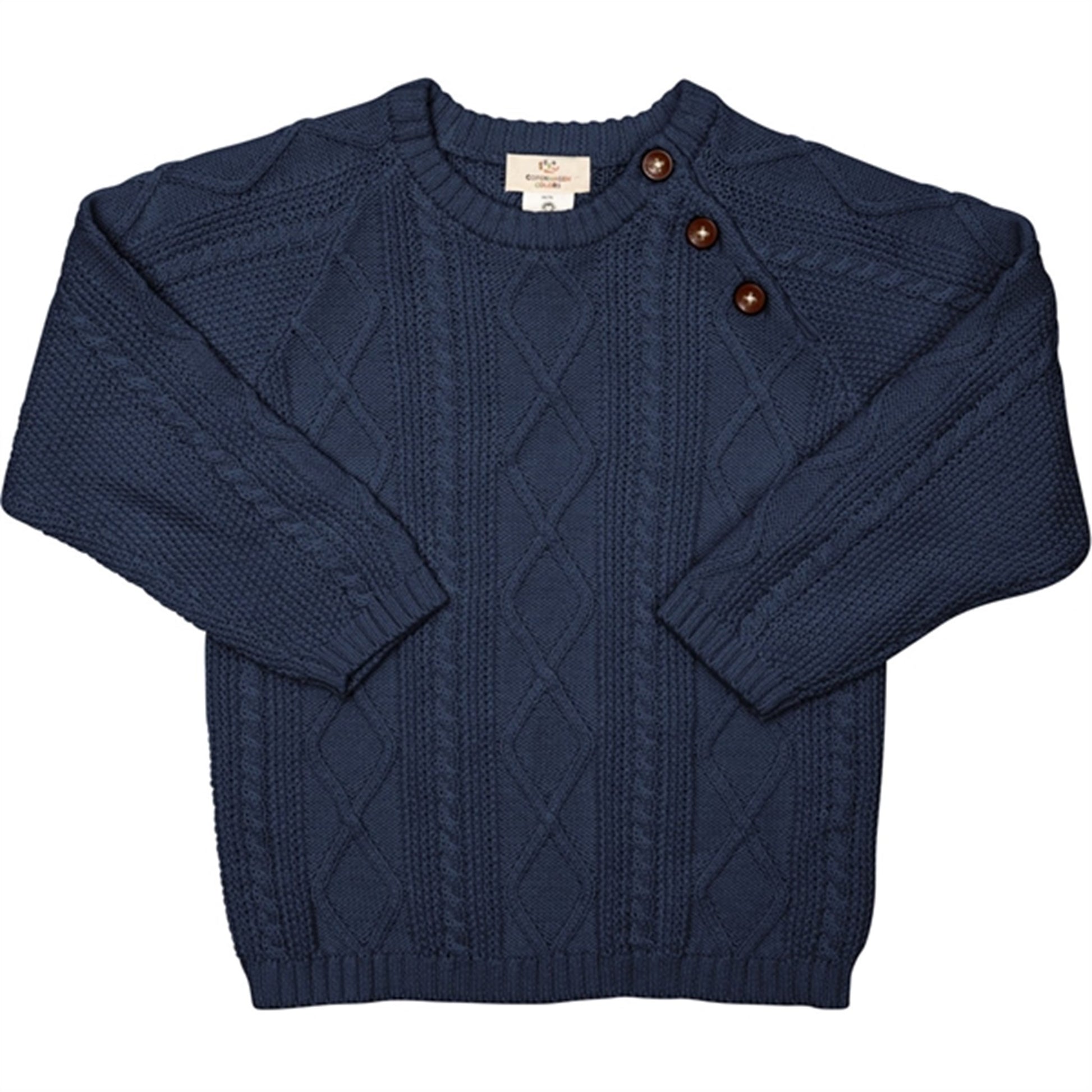 Copenhagen Colors Navy Knitted Jumper