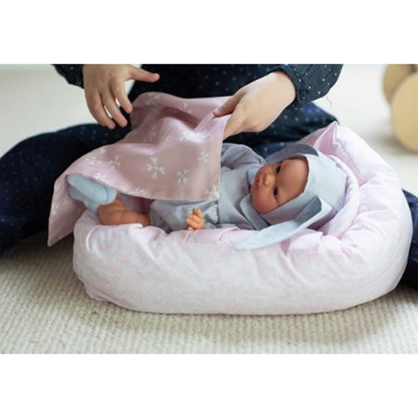 Así Baby Doll - Koke Boy Light Blue/Grey