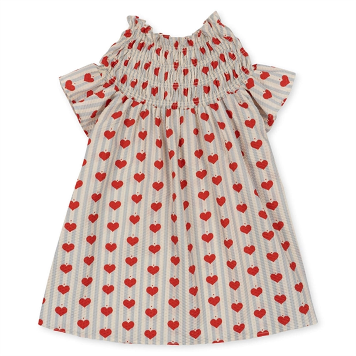 Konges Sløjd Amour Blue Stripe Vivi Dress