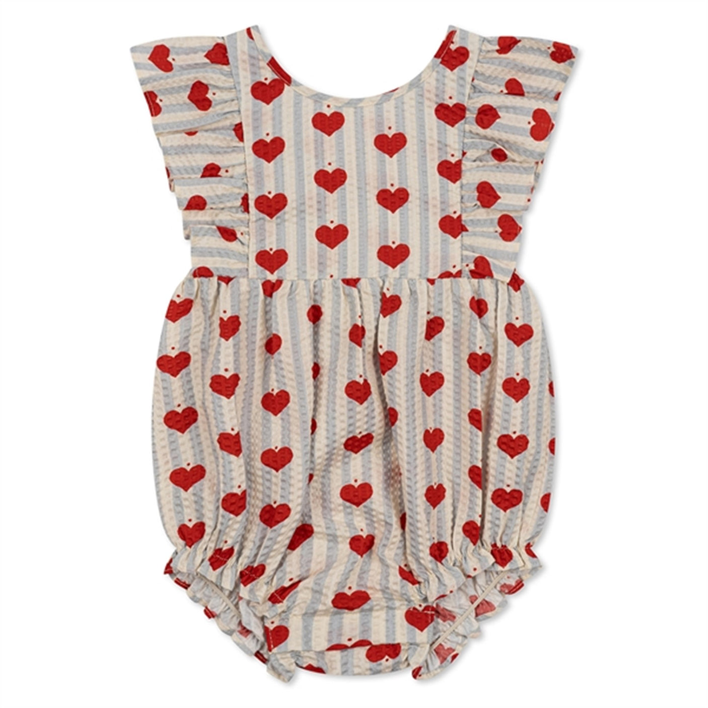 Konges Sløjd Amour Blue Stripe Vivi Romper