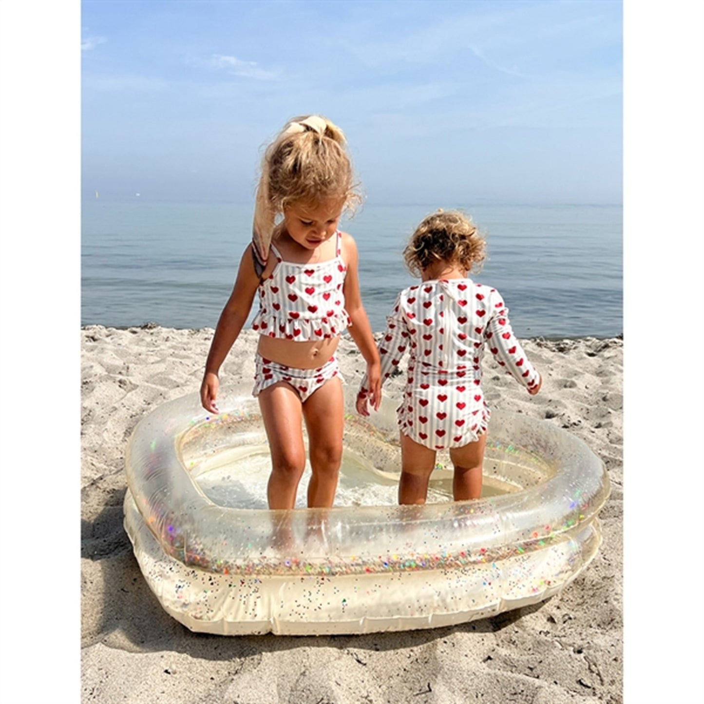 Konges Sløjd Amour Blue Stripe Nomi Swimsuit