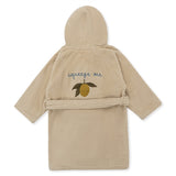 Konges Sløjd Terry Bath Robe Lemon