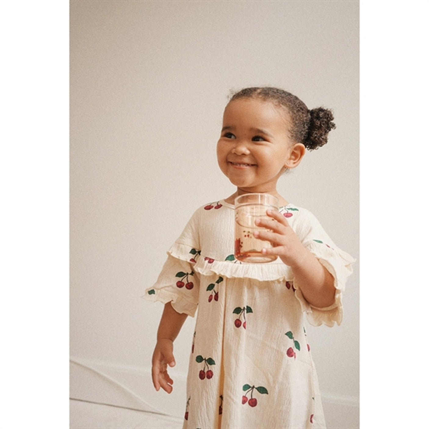 Konges Sløjd Ma Grande Cerise Chleo Frill Dress