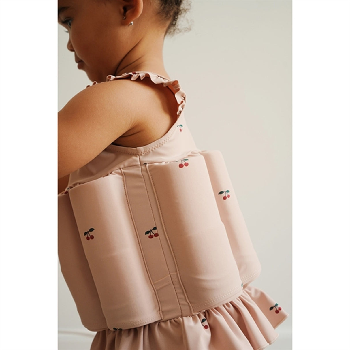 Konges Sløjd Cherry Blush Float Frill Swimsuit