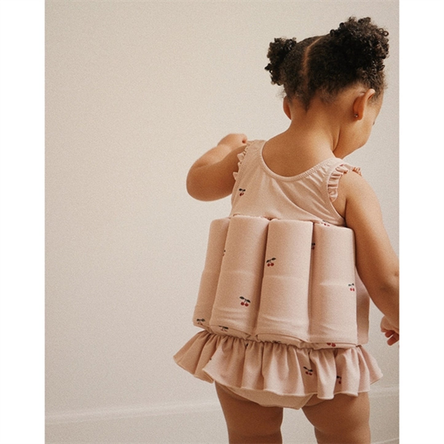 Konges Sløjd Cherry Blush Float Frill Swimsuit