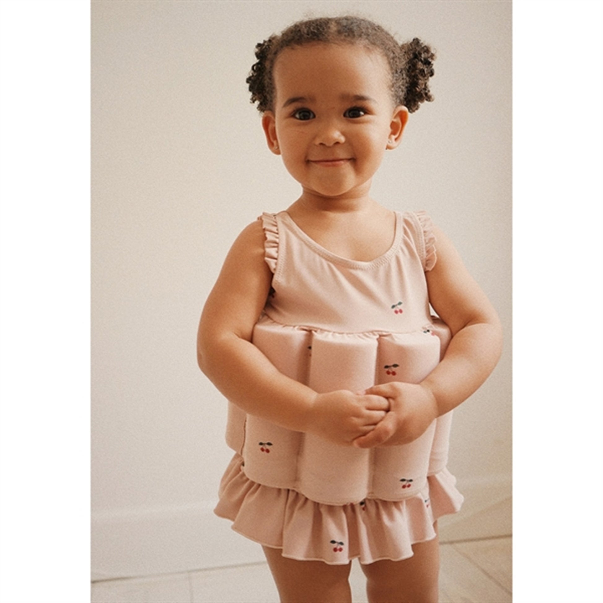 Konges Sløjd Cherry Blush Float Frill Swimsuit