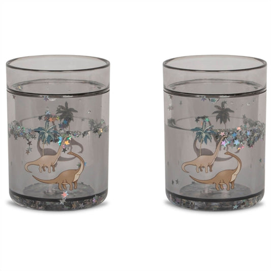 Konges Sløjd Cup 2-pack Glitter Dino