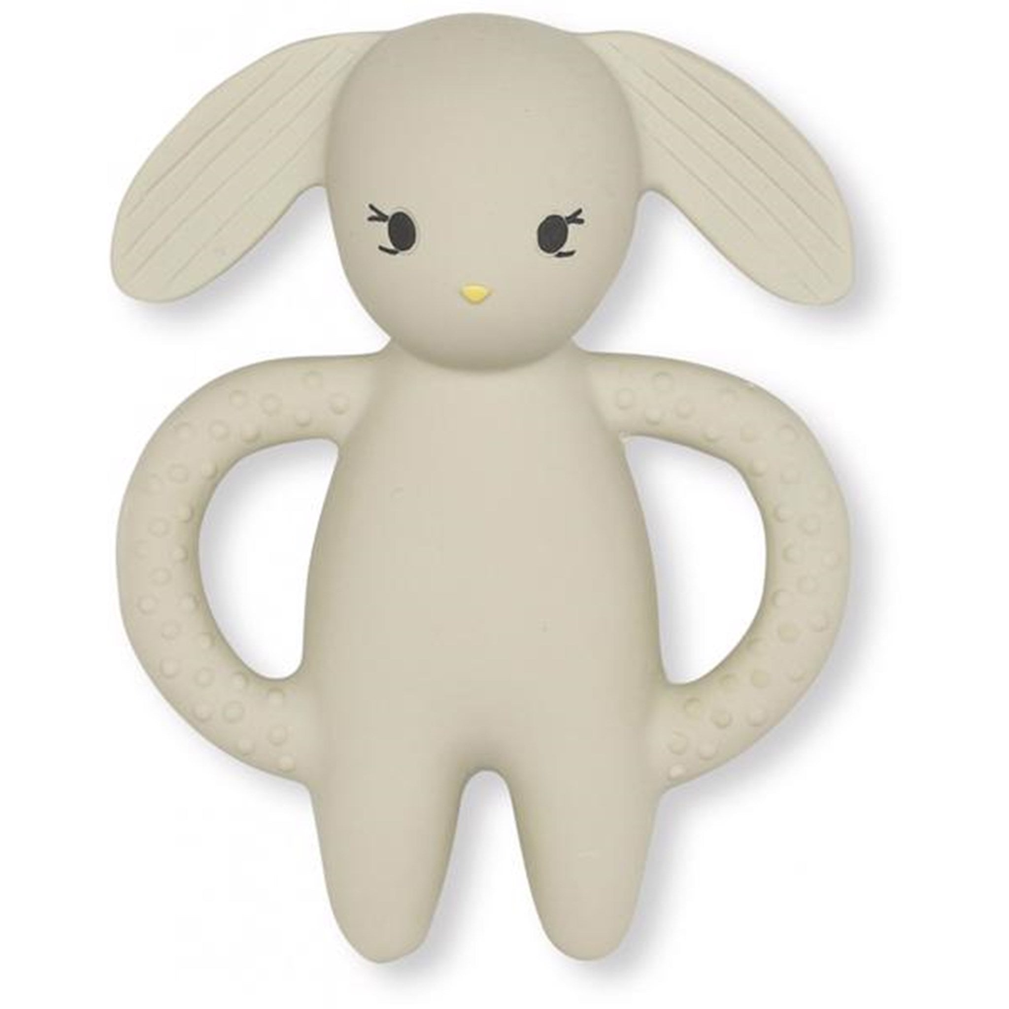 Konges Sløjd Bidering Rabbit Clay NOOS - 安抚和有趣的婴儿咀嚼玩具