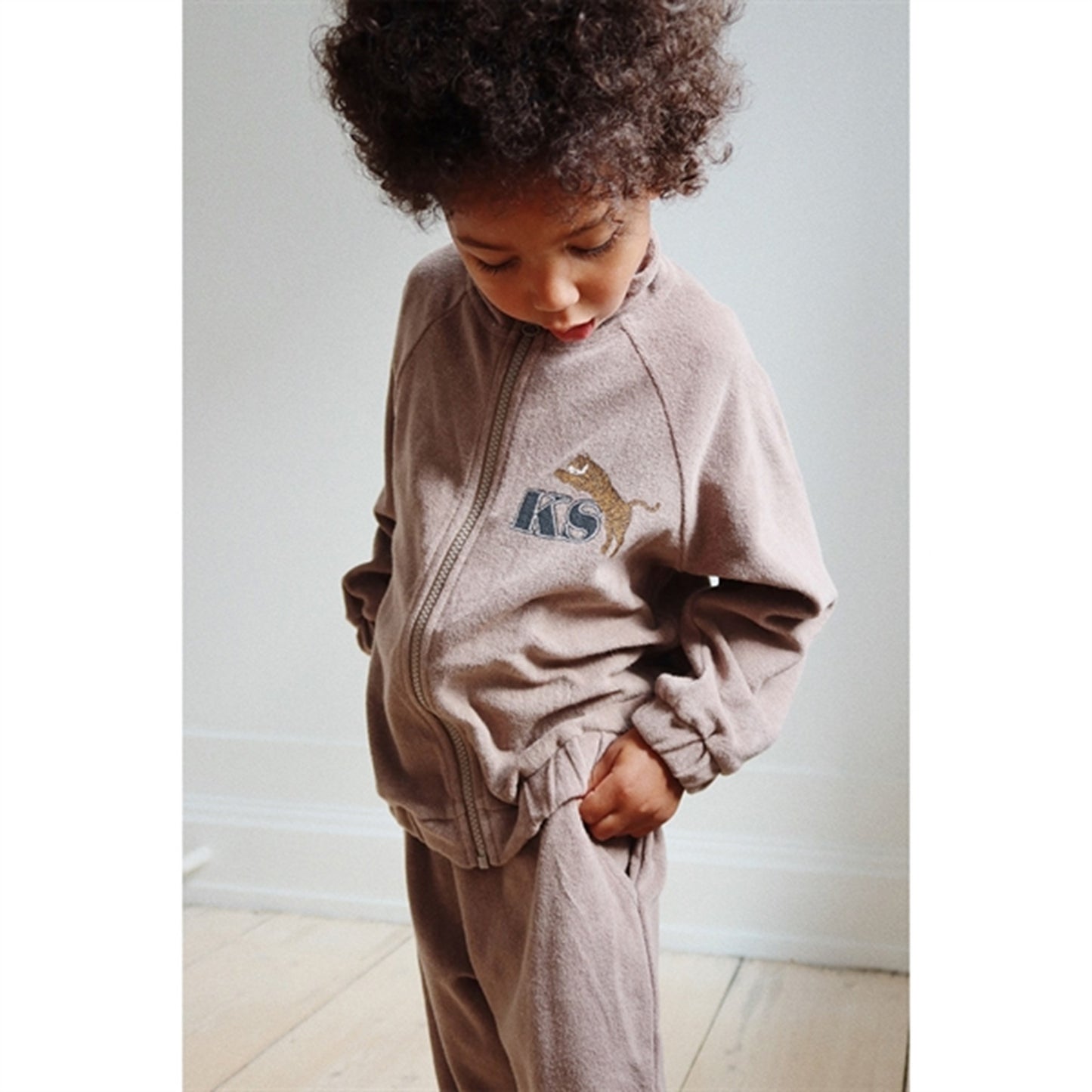 Konges Sløjd Desert Taupe Itty Tracksuit Jacket