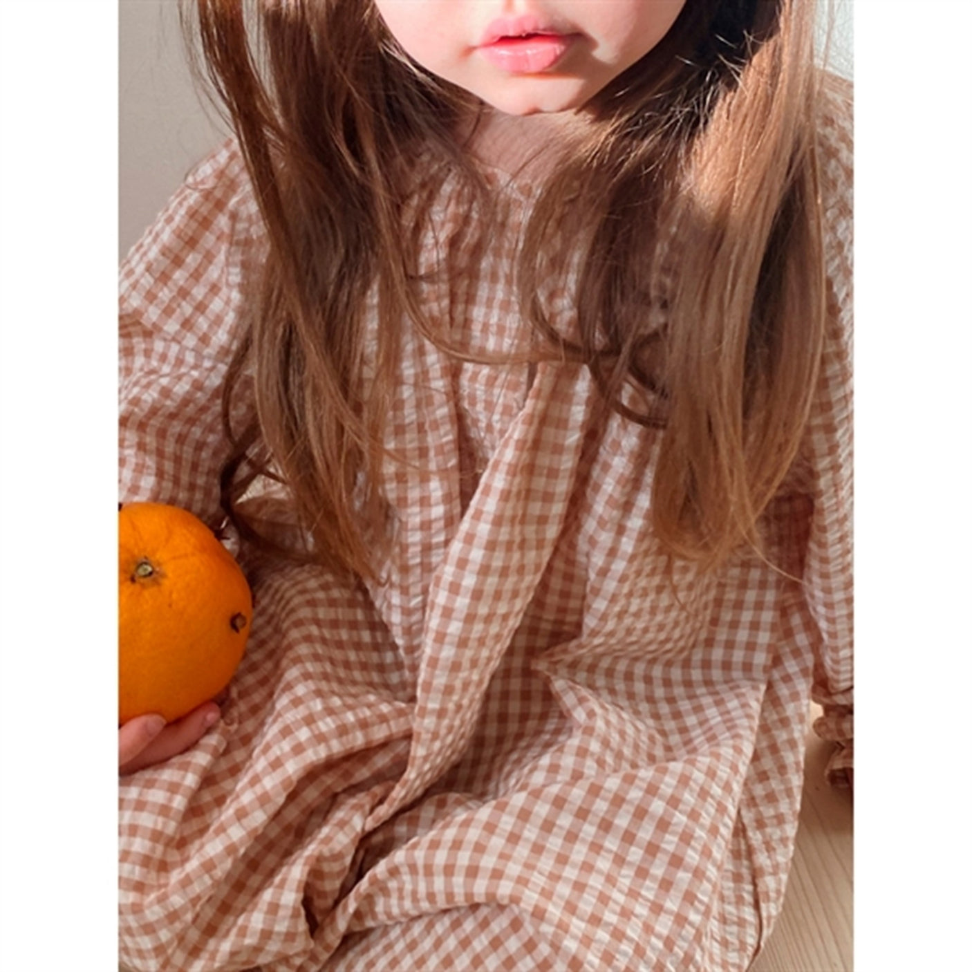 Konges Sløjd Christmas Nightingale Gown Macchiato Check