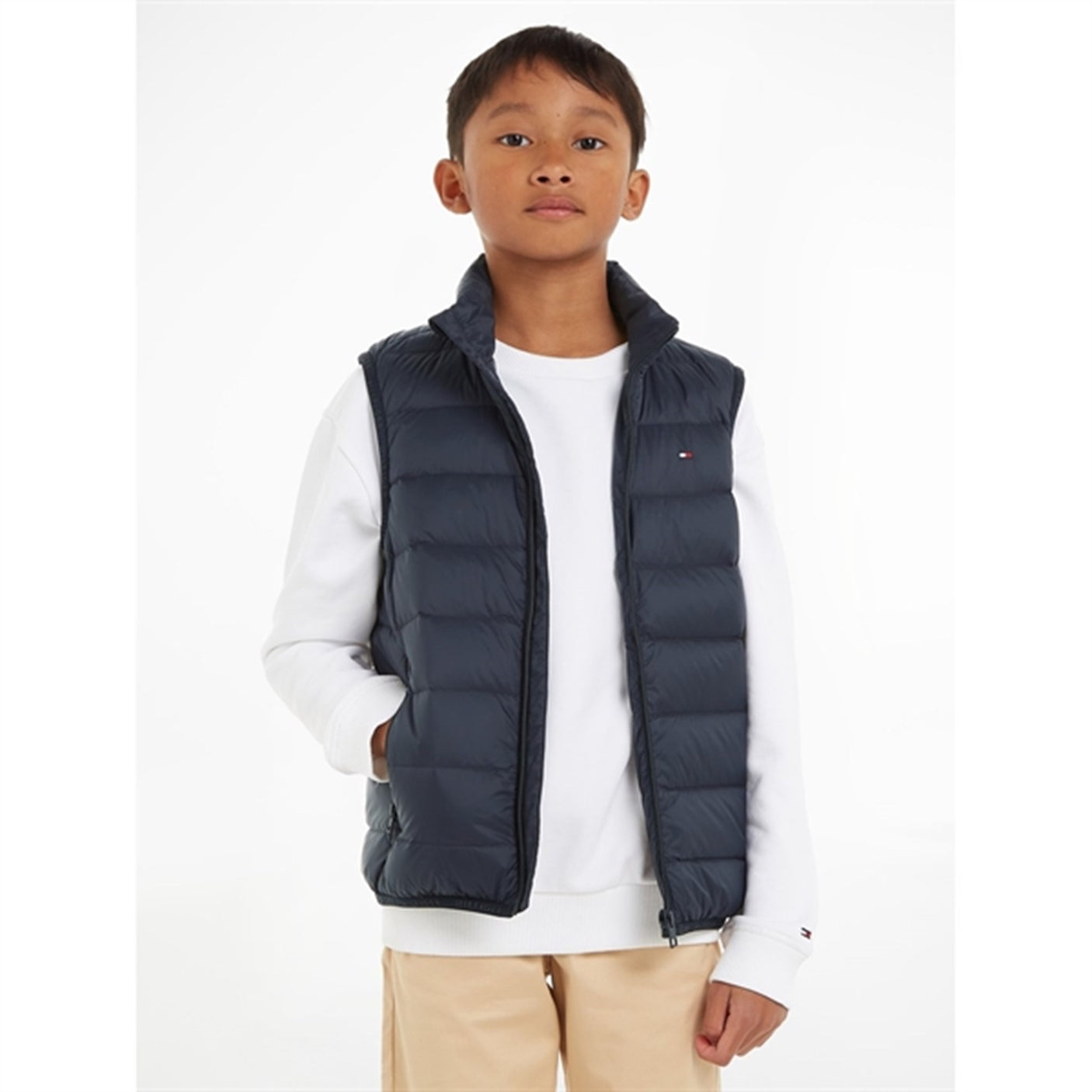Tommy Hilfiger U Essential Light Down Vest Desert Sky