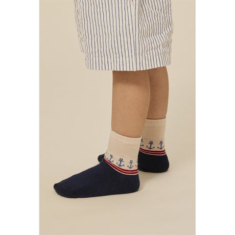 Konges Sløjd 2-Pack Ancher Jacquard Socks