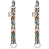 Konges Sløjd Pacifier Clips 2-Pack Bibi Fleur