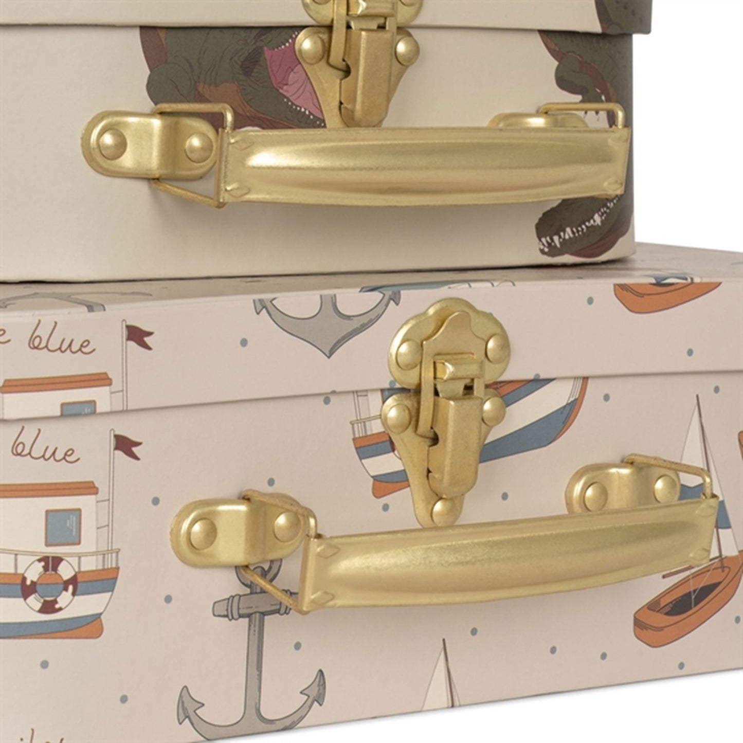 Konges Sløjd Suitcases 2-Pack Crocodile